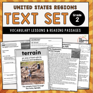 United States Regions: Text Set for 2nd Grade